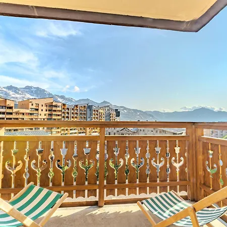 Charming 6-person Flat - Heart Of Val Thorens, 3 Vallees Area Апартаменты *