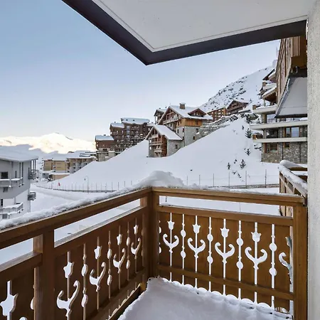 Charming 6-person Flat - Heart Of Val Thorens, 3 Vallees Area Апартаменты Валь-Торанс