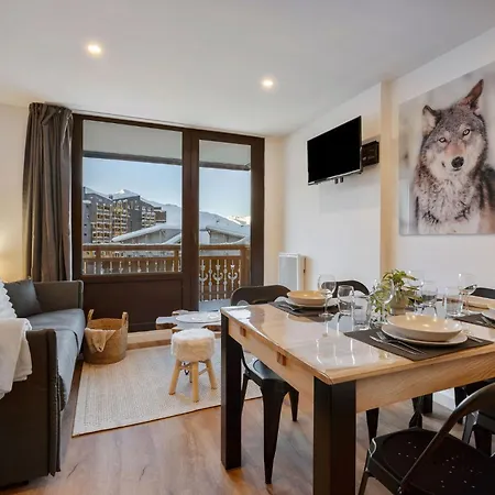 Charming 6-person Flat - Heart Of Val Thorens, 3 Vallees Area Апартаменты *
