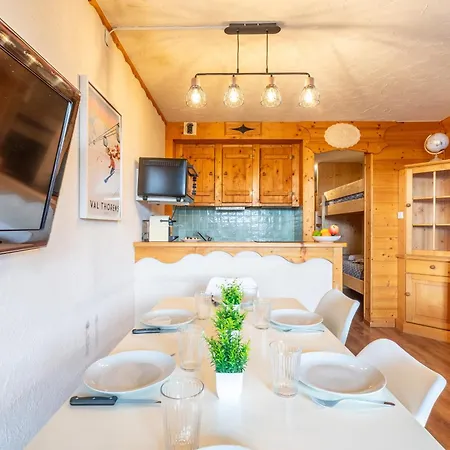 Charming 6-person Flat - Heart Of Val Thorens, 3 Vallees Area Апартаменты