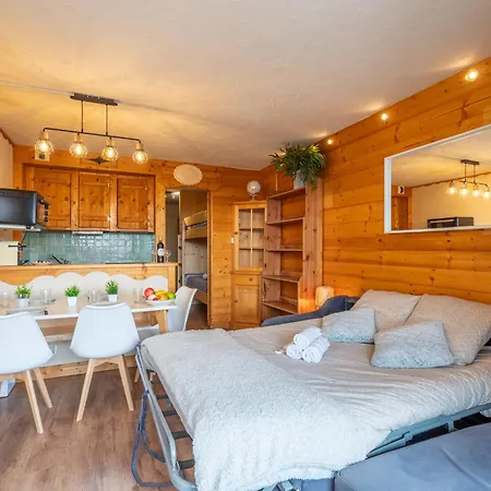 Charming 6-person Flat - Heart Of Val Thorens, 3 Vallees Area Апартаменты Валь-Торанс